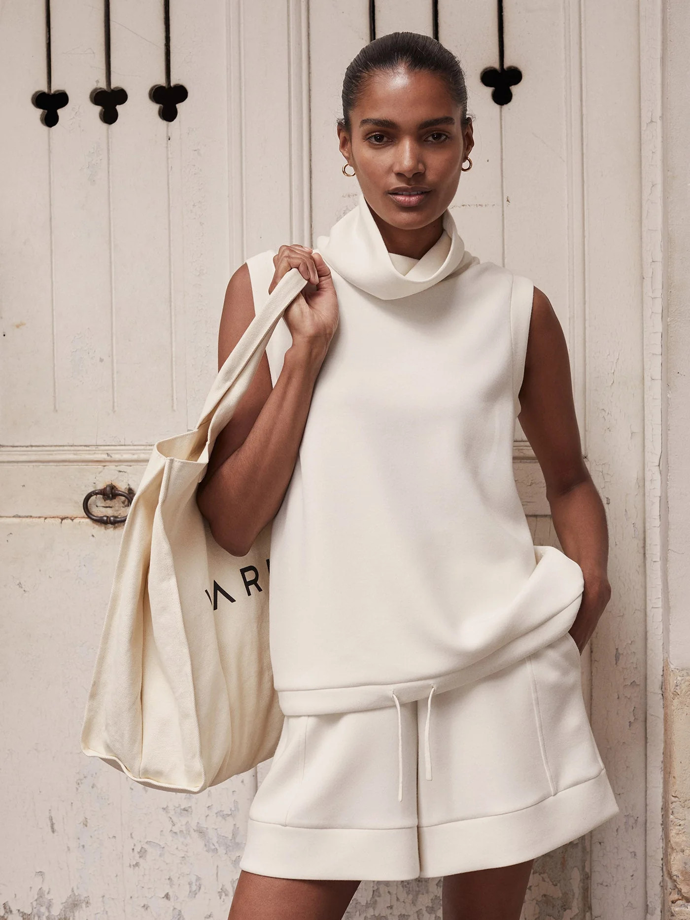 Leigh High Neck Tank | Varley USA