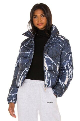 Nubyen Cropped Puffer Jacket in Soho from Revolve.com | Revolve Clothing (Global)