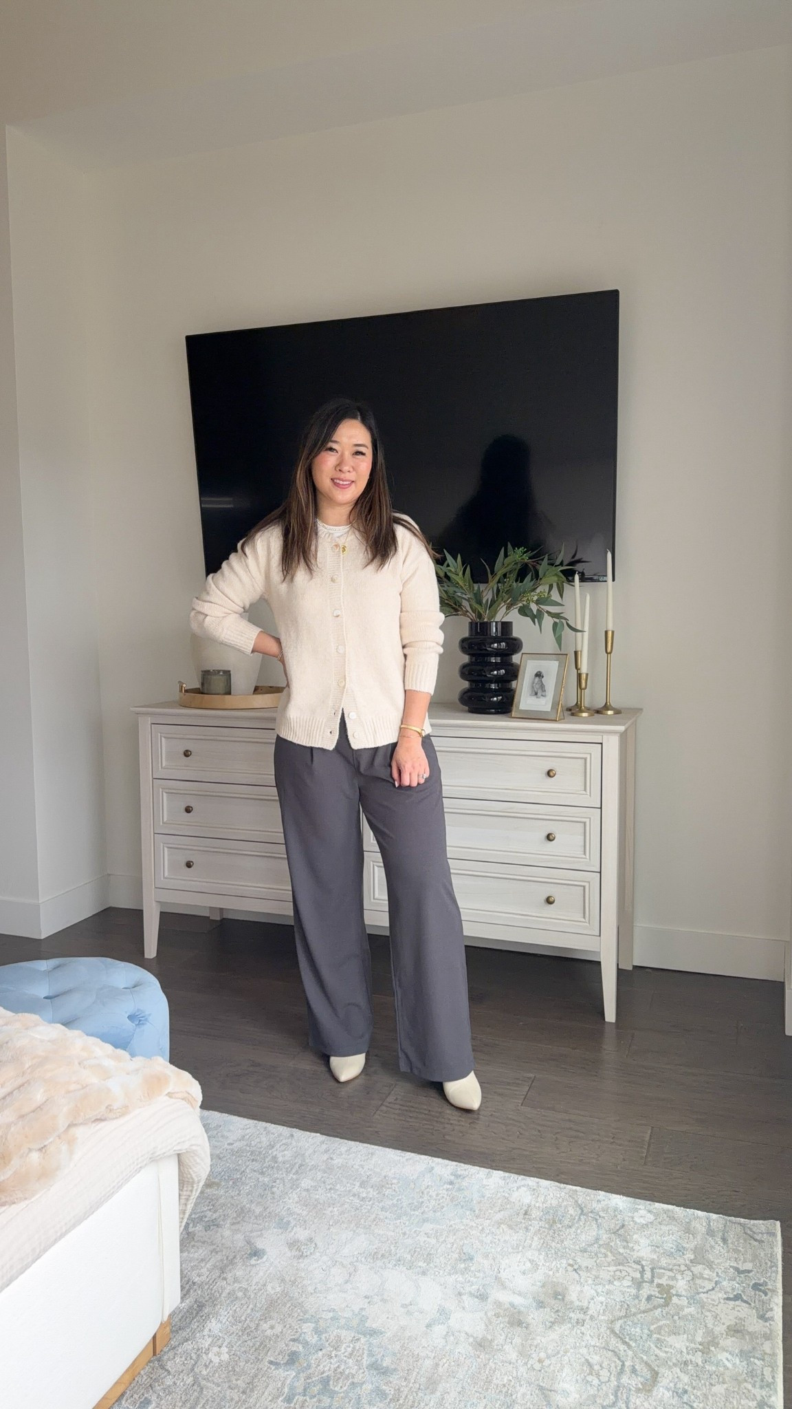 Amazon finds, Amazon fashion, Amazon trousers, trousers, look for less, outfit inspo, sweater, cardigan 

#LTKSeasonal #LTKmomlife #LTKootd