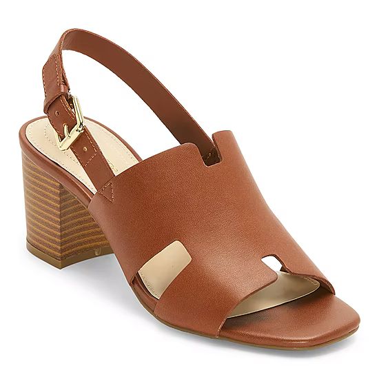 new!Liz Claiborne Womens Broad Heeled Sandals | JCPenney