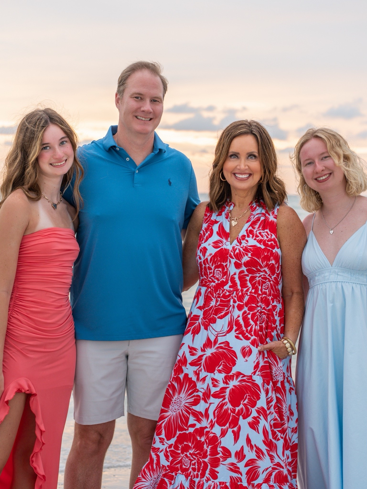 Family photo outfits 

Coral dress not available to link so I linked similar ones / also linked my dress in a different print bc mine is low stock (I sized down)

Use code LAURA on heart necklace

#LTKOver40 #LTKSeasonal #LTKKids