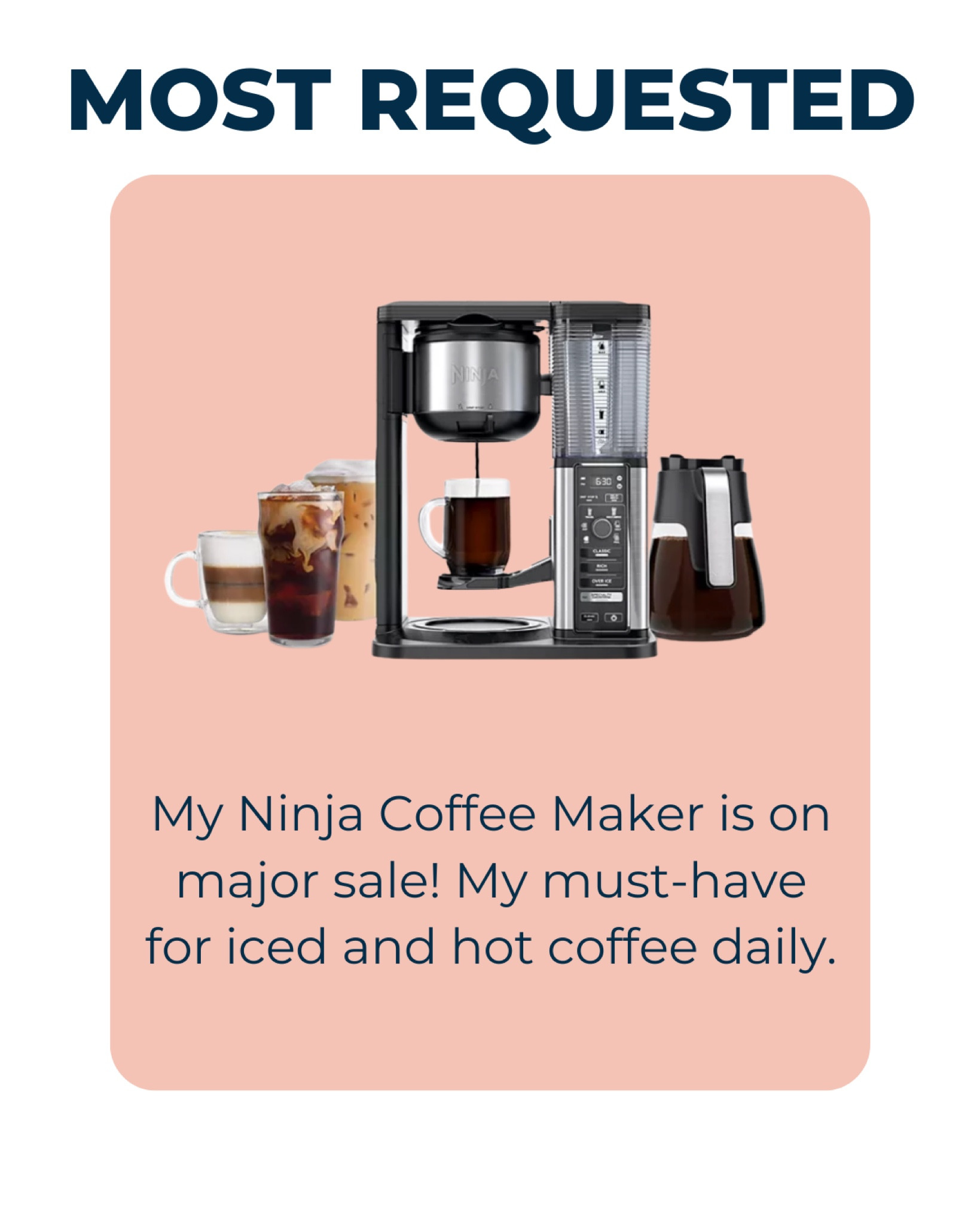 Ninja coffee outlet maker sale