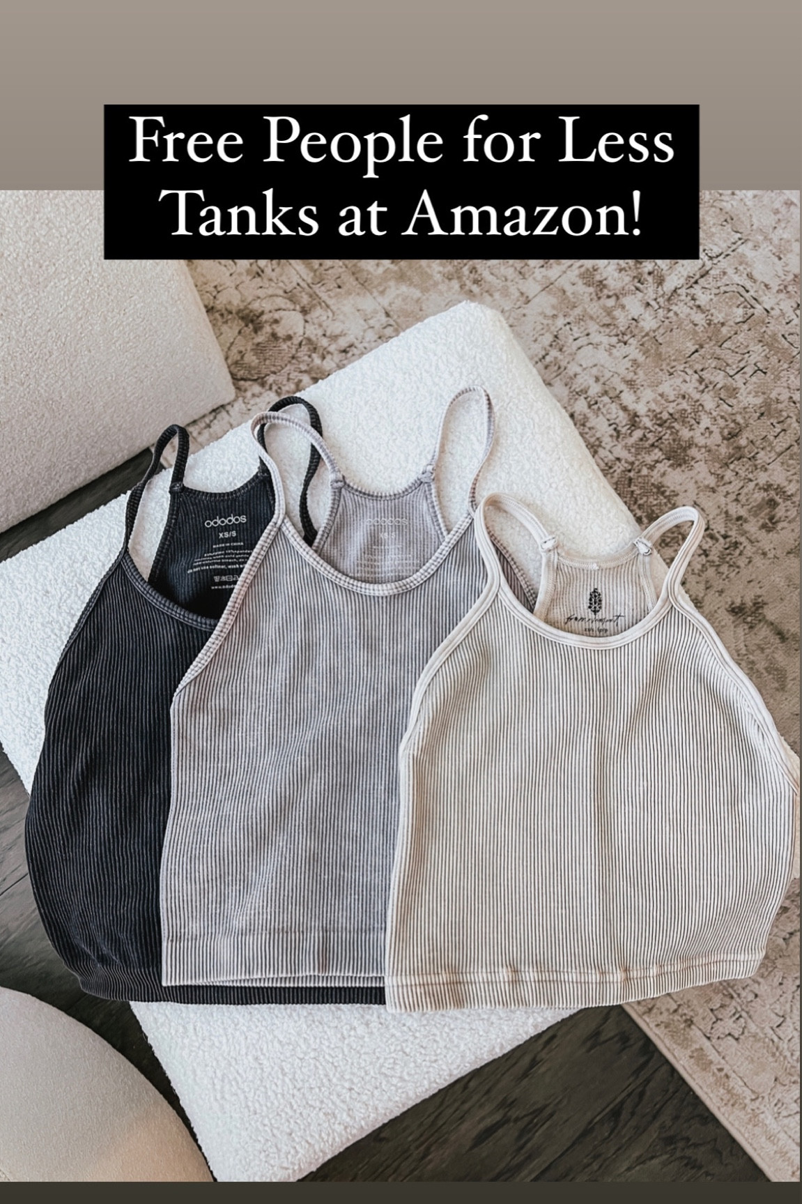Free People look for less tanks! #founditonamazon

#LTKsalealert #LTKunder50 #LTKHoliday