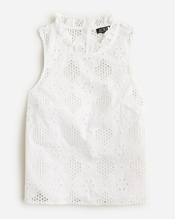 Fleur top in eyelet | J. Crew US