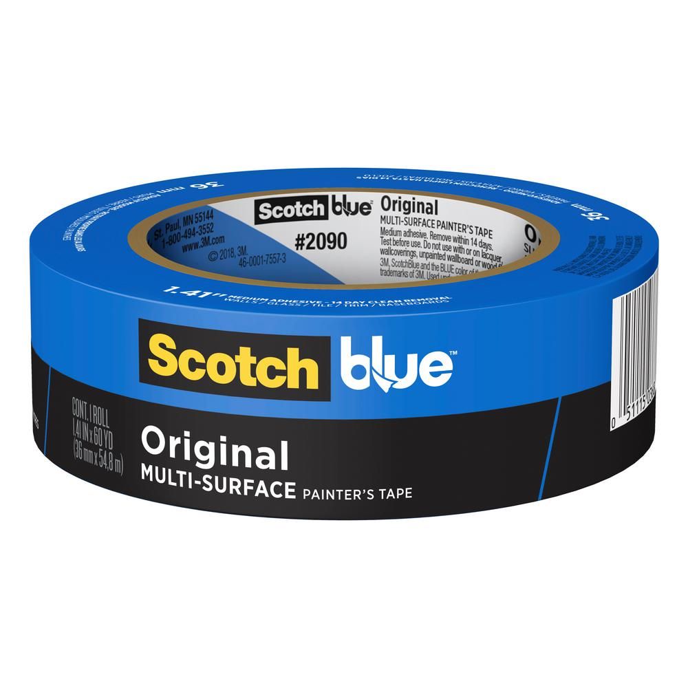 ScotchBlue 1.41 in. x 60 yds. Original Multi-Surface Painter's Tape | The Home Depot