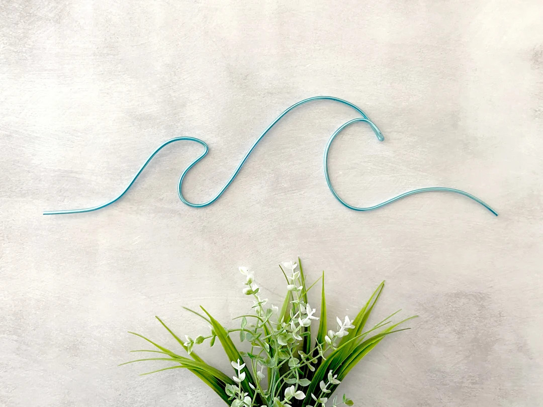 Medium Ocean Wall Art Minimalist Room Decor Boho Wall Decor - Etsy | Etsy (US)