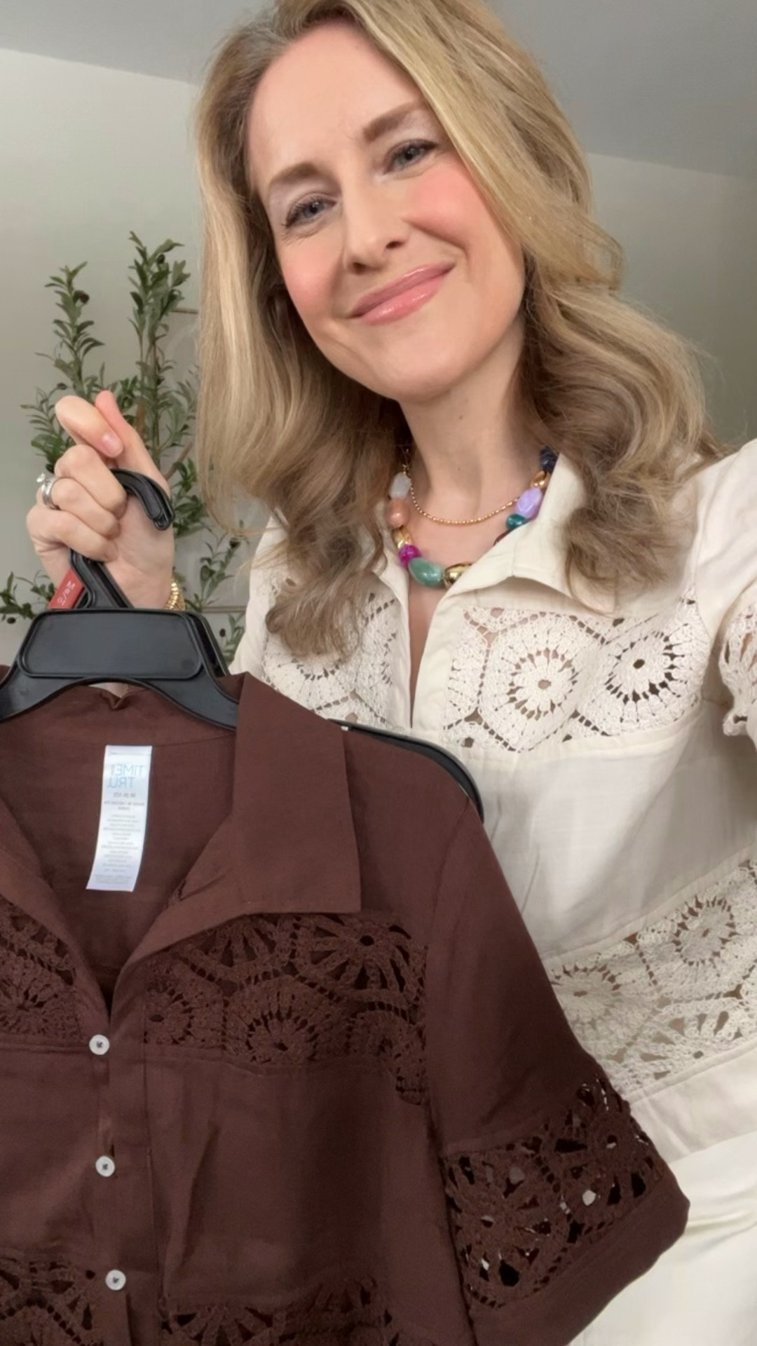 Crochet tops at Walmart, matching skirt too. Wear as a coverup or as a top. I sized up one to a medium. 