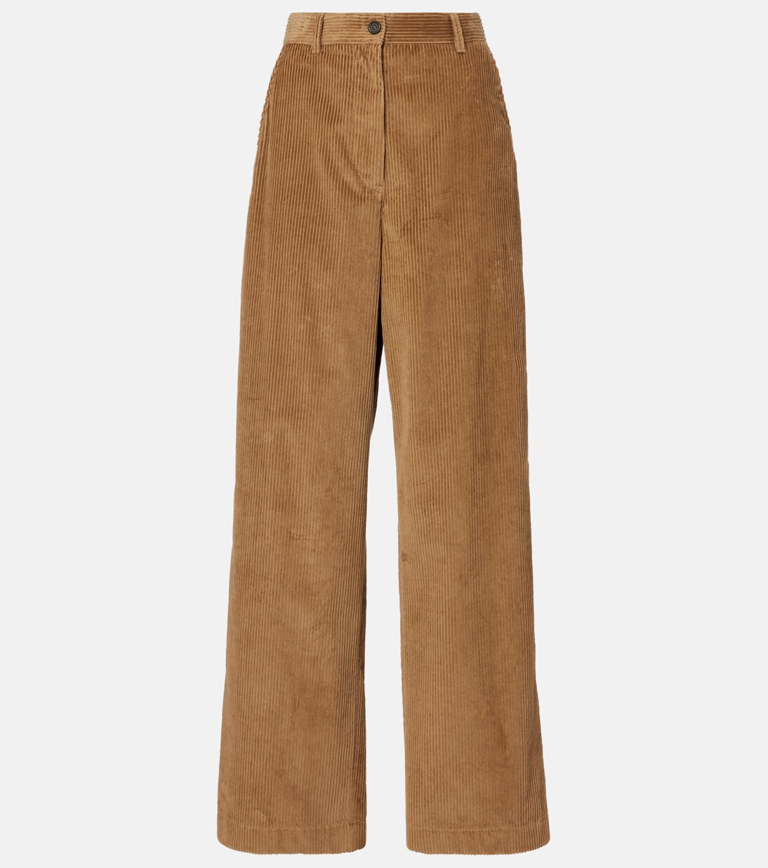 Cotton corduroy wide-leg pants | Mytheresa (UK)