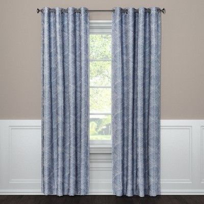 1pc Blackout Modern Stroke Curtain Panel - Project 62™ | Target
