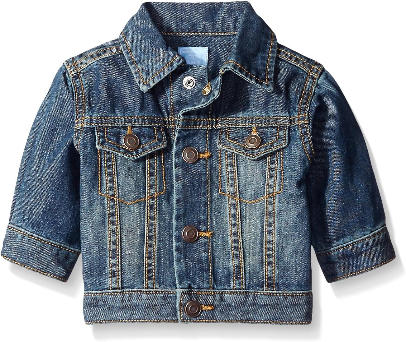 The Children's Place Baby Boys' and Toddler Denim Jacket | Amazon (US)