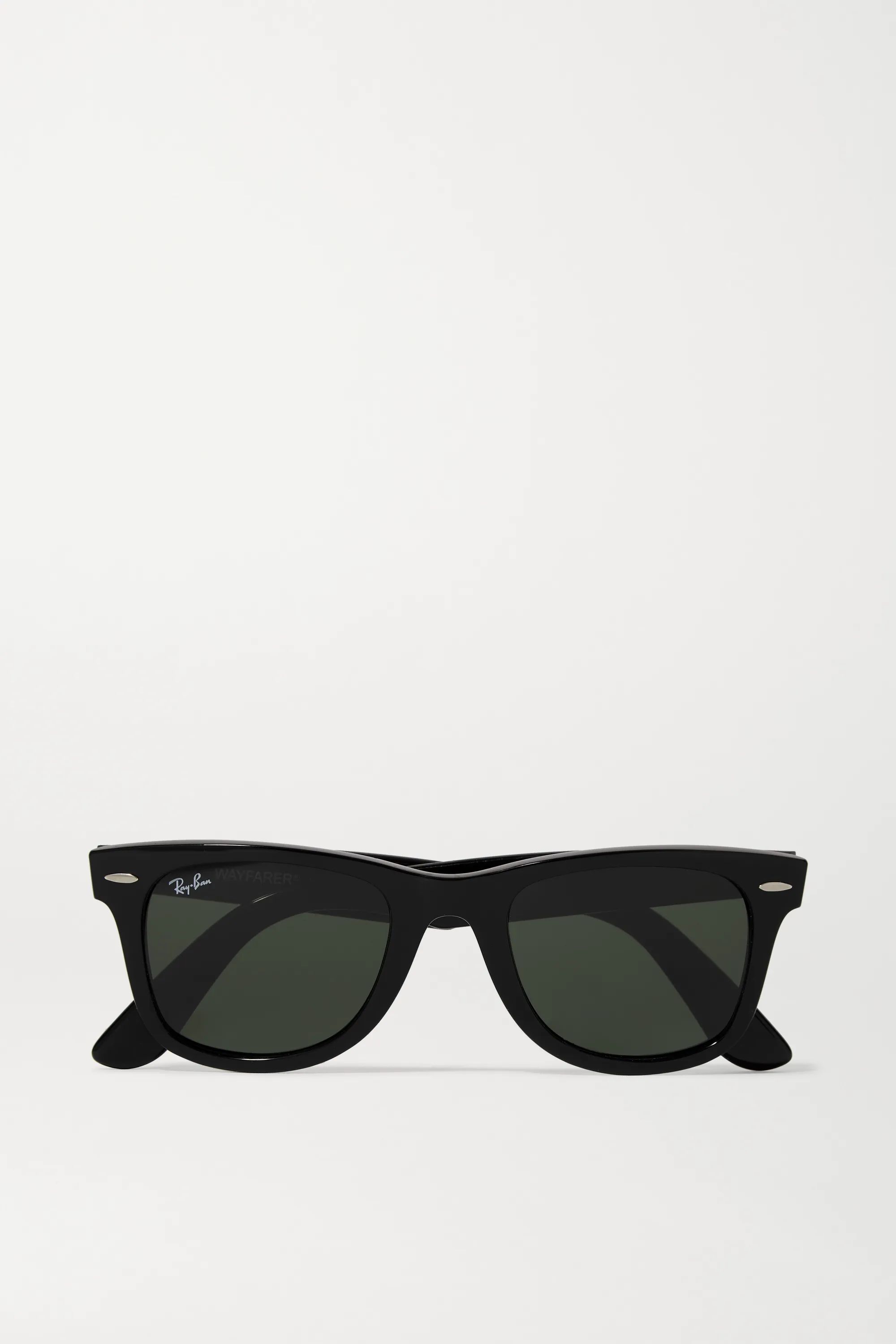Black Wayfarer square-frame acetate sunglasses | Ray-Ban | NET-A-PORTER | NET-A-PORTER (UK & EU)