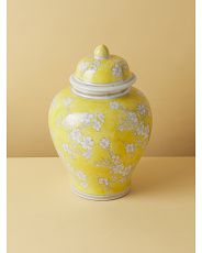 12in Ceramic Chinoiserie Vase | HomeGoods