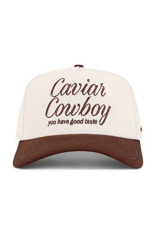 Eleven Eleven X Revolve Caviar Cowboy Cap in Beige & Brown from Revolve.com | Revolve Clothing (Global)