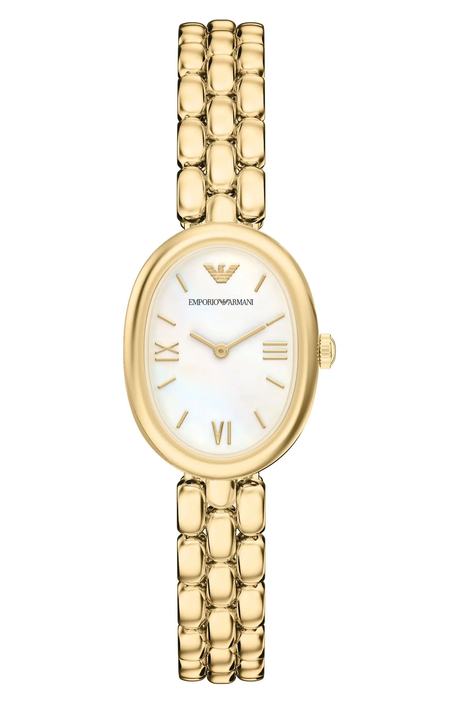 Small Sinfonia Mother-of-Pearl Bracelet Watch, 22mm x 28.2mm | Nordstrom