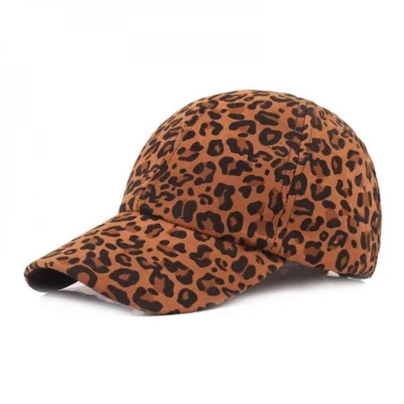 Morefun Leopard Baseball Hat For Women Winter Warm Hat Retro Cotton Peaked Hat Outdoor Hat | Walmart (US)
