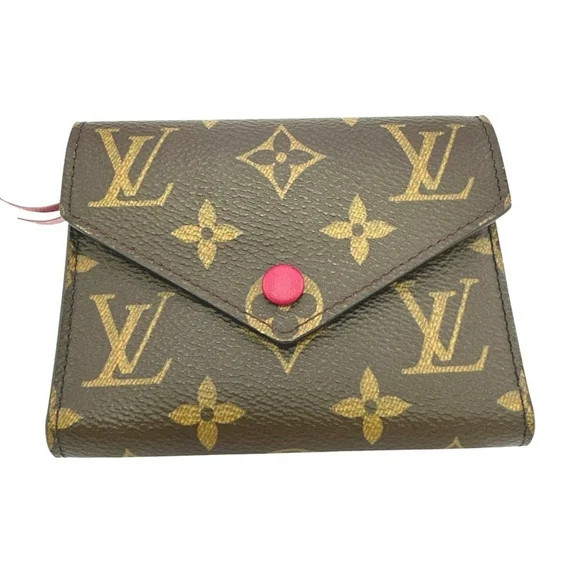 Pre-Owned Louis Vuitton LOUIS VUITTON Wallet/Coin Case Business Card Holder/Card with... (Good) | Walmart (US)