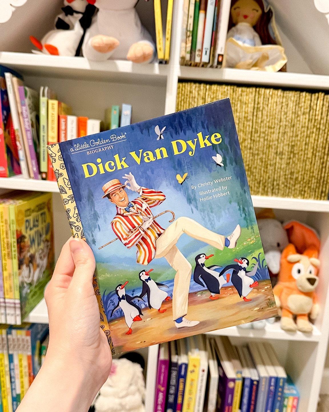Mary Poppins is my favorite movie, so when I saw this Dick Van Dyke biography from Little Golden Books was on preorder, it was a MUST. I already have the Julie Andrews book and now his will sit right beside it on my daughter’s bookshelf! 

This book outlines Dick Van Dyke’s life, but of course the Mary Poppins pages are my favorite 🤭 There’s even a page about him coming back for Mary Poppins Returns and being a part of the Masked Singer!

Did you know Dick Van Dyke turns 100 in December? As a lover of Disney History, I couldn’t pass up the chance to own this special little book.



#LTKKids #LTKFindsUnder50 #LTKBaby