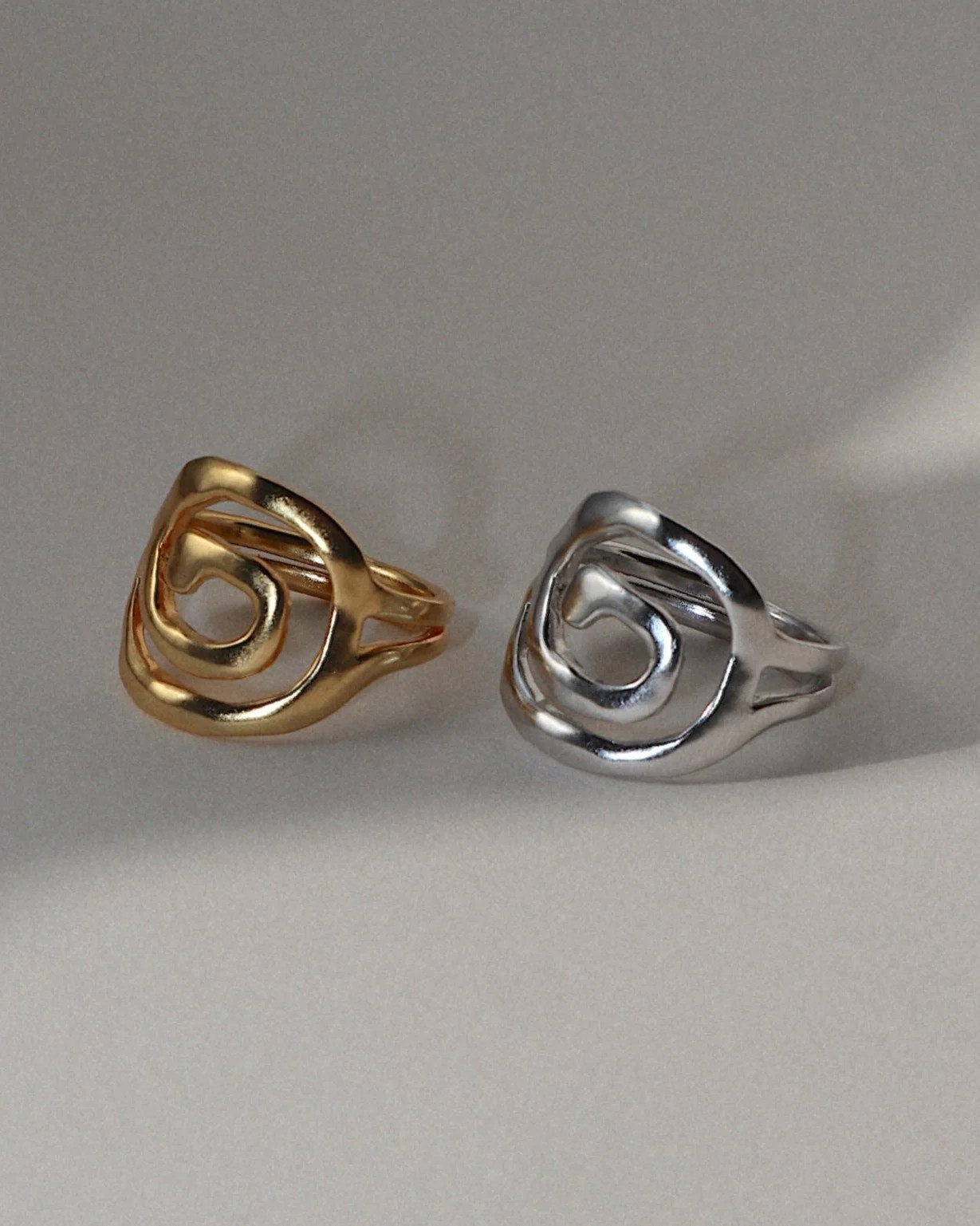 'River' Swirl Ring | Lines & Current (UK)