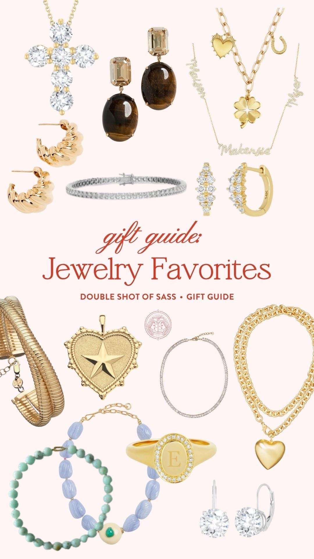 Jewelry favorites gift guide! Perfect for any girl! 

#LTKGiftGuide #LTKHoliday