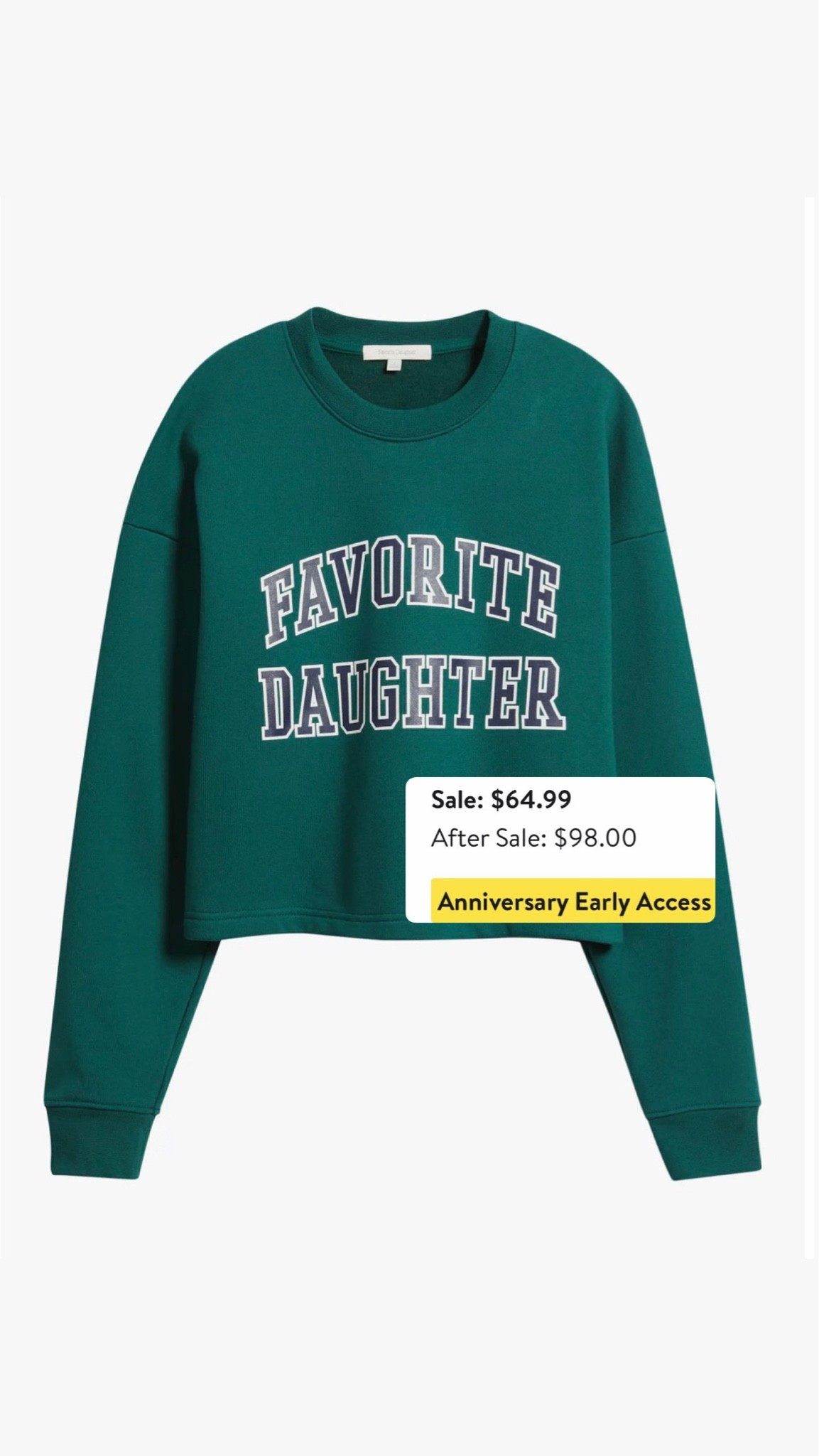 Favorite daughter sweatshirt
Back to school
Nordstrom anniversary sale

#LTKootd #LTKSaleAlert #LTKKids