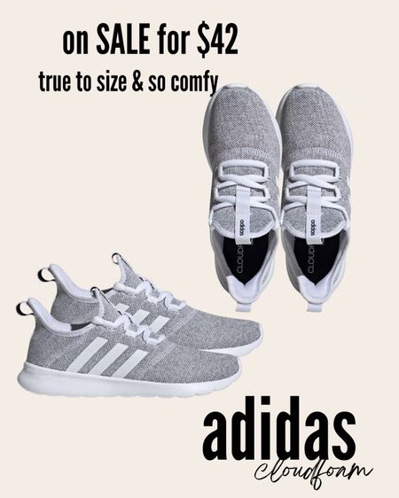 Adidas Cloudfoam sneakers ON SALE for only $42! Running shoes. Sneakers  

#LTKFindsUnder50 #LTKShoeCrush #LTKStyleTip