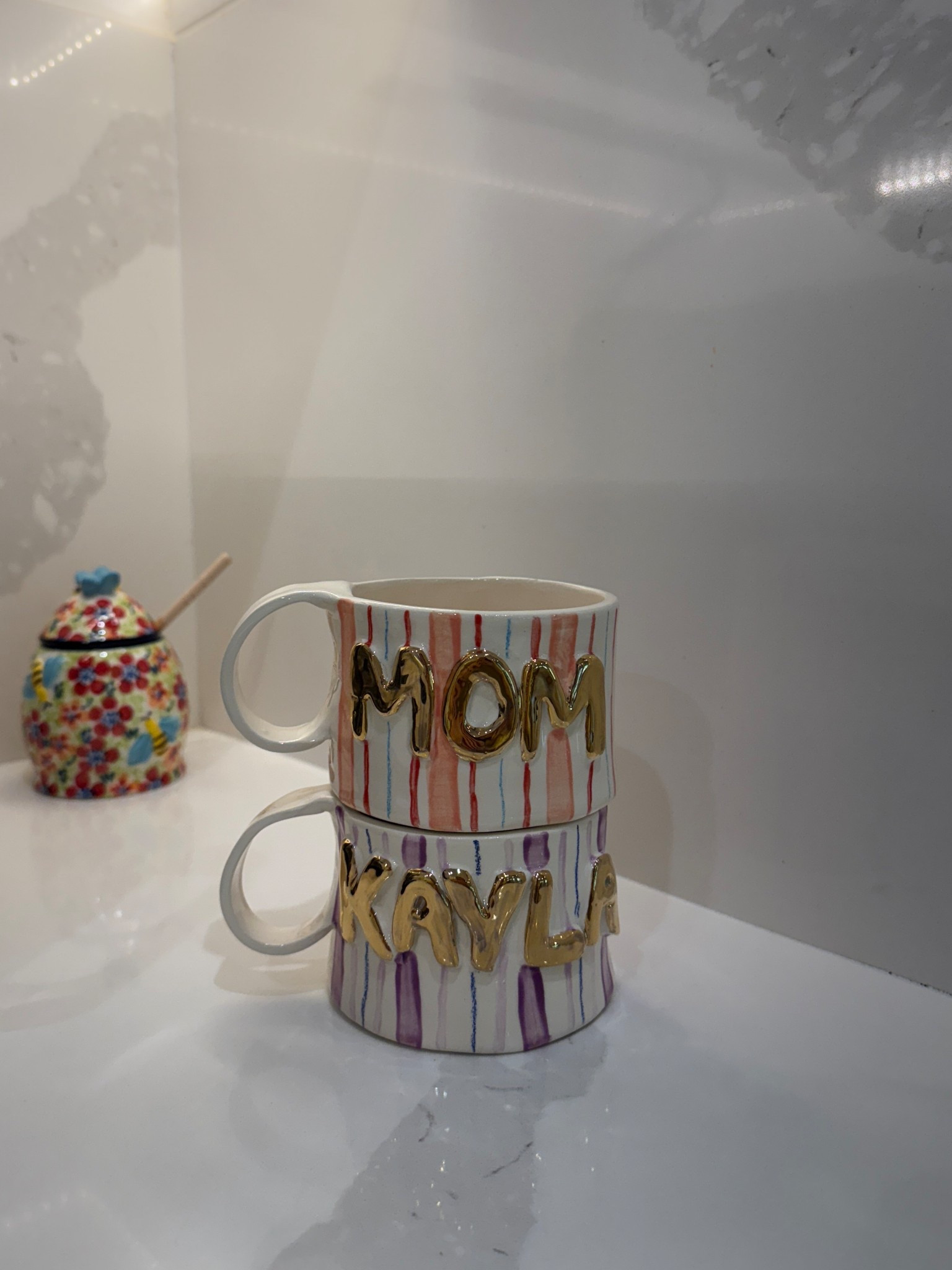 personalized mugs! 🌸☕️