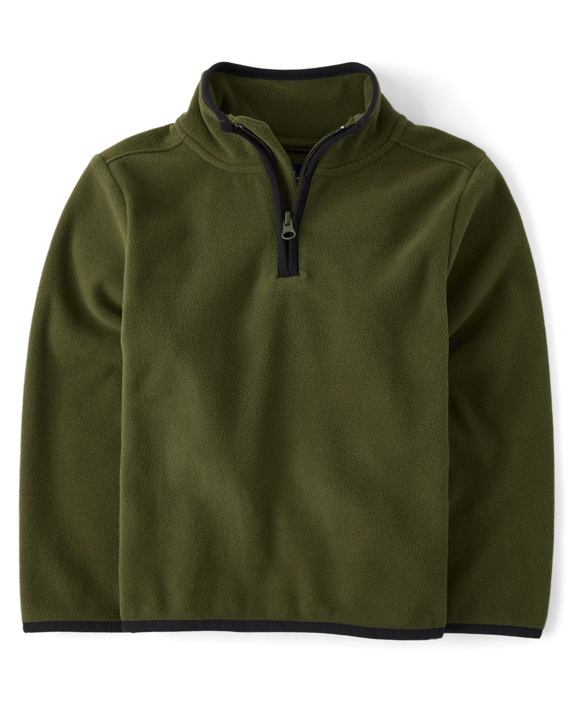 Boys Microfleece Half Zip Pullover - green | The Children's Place