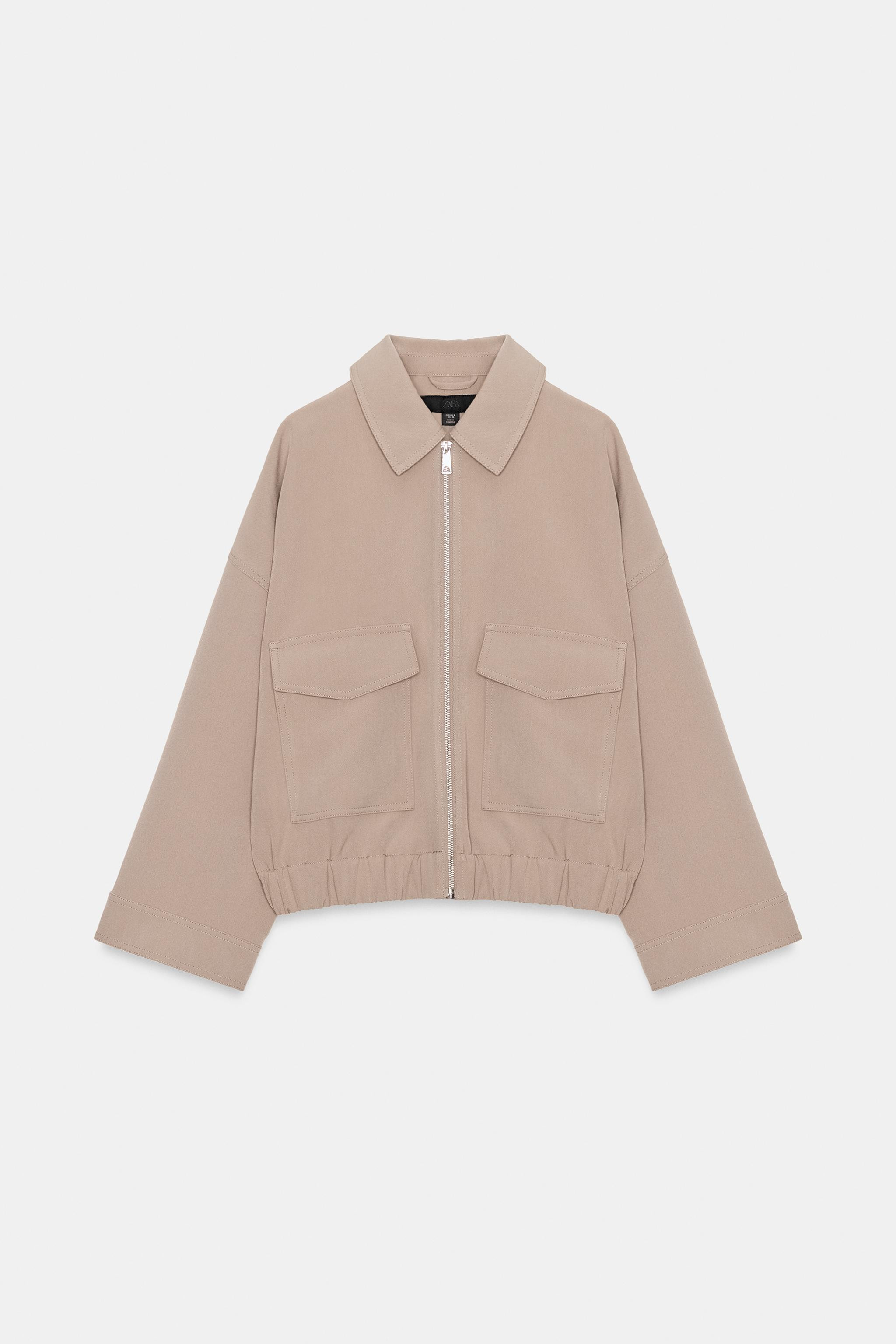 ELASTIC HEM JACKET | Zara US