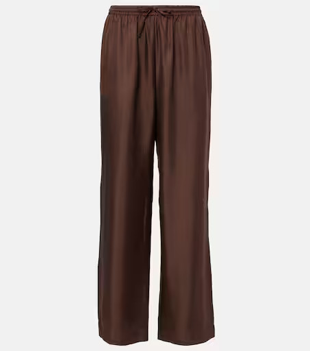Aurelia high-rise crêpe wide-leg pants | Mytheresa (US/CA)