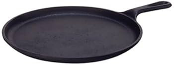 Lodge L9OG3 Cast Iron Round Griddle, Pre-Seasoned, 10.5-inch | Amazon (US)