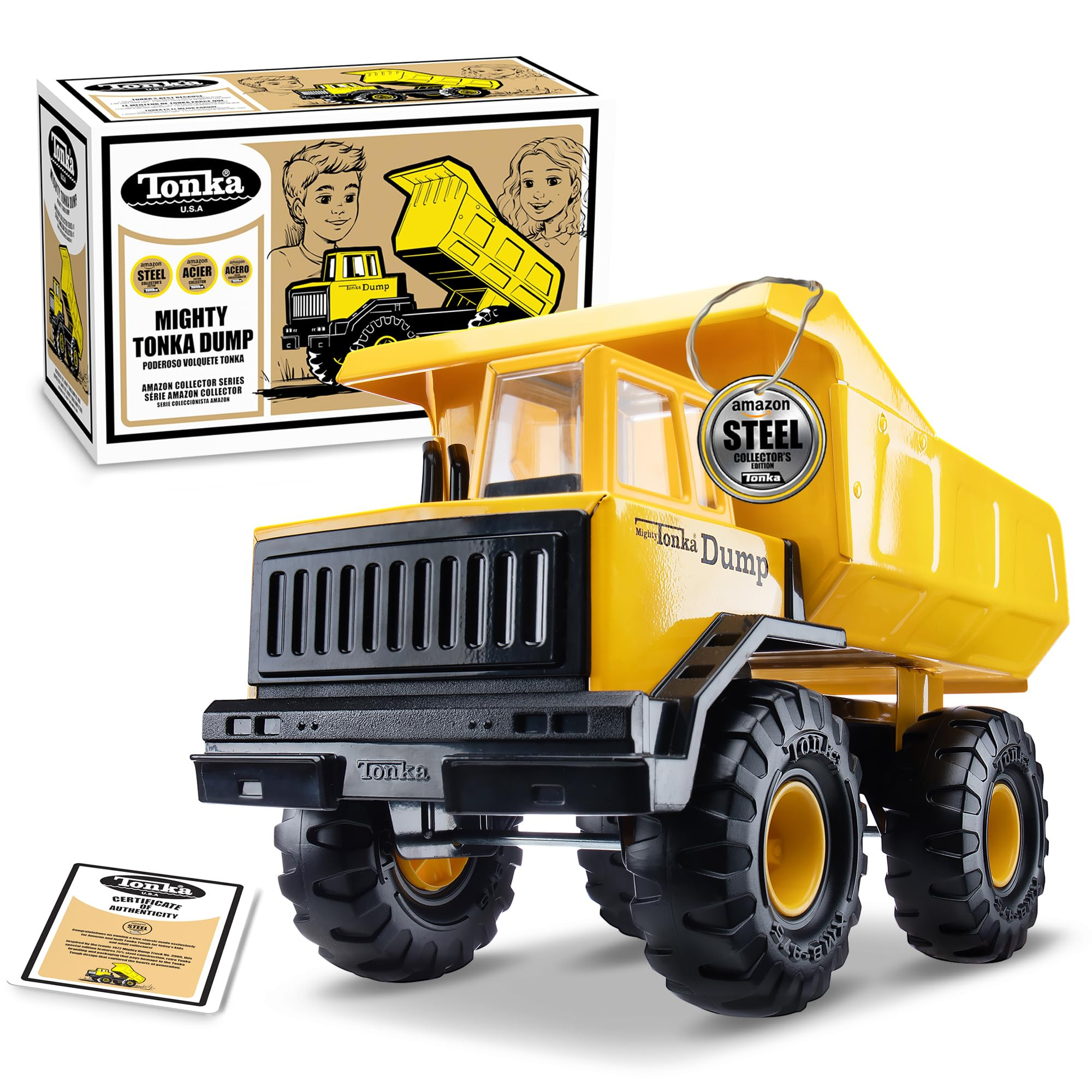 Tonka Retro Front Loader - Collector's Edition - Made with 2X More Steel, Kids Construction Toy, ... | Amazon (US)