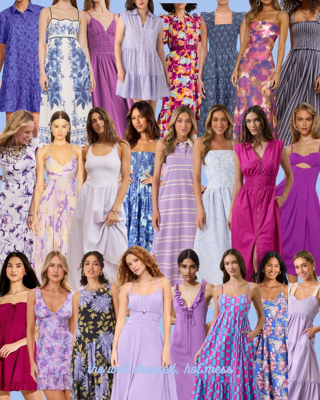 SUMMER DRESSES 💙💜

Summer, summer dresses, summer dresses by color, mini dress, midi dress, maxi dress, mini dresses, midi dresses, maxi dresses, summer dress, dresses under 100, dress under 100, style guide, wedding guest dress, wedding guest dresses, summer wedding guest dress, summer wedding guest dresses, dress ideas, dresses, dress, summer outfits, summer outfit ideas, summer style, summer wedding, summer outfits and dresses, summer style, summer workwear, blue dress, blue dresses, purple dress, purple dresses

#LTKootd #LTKWedding #LTKSaleAlert