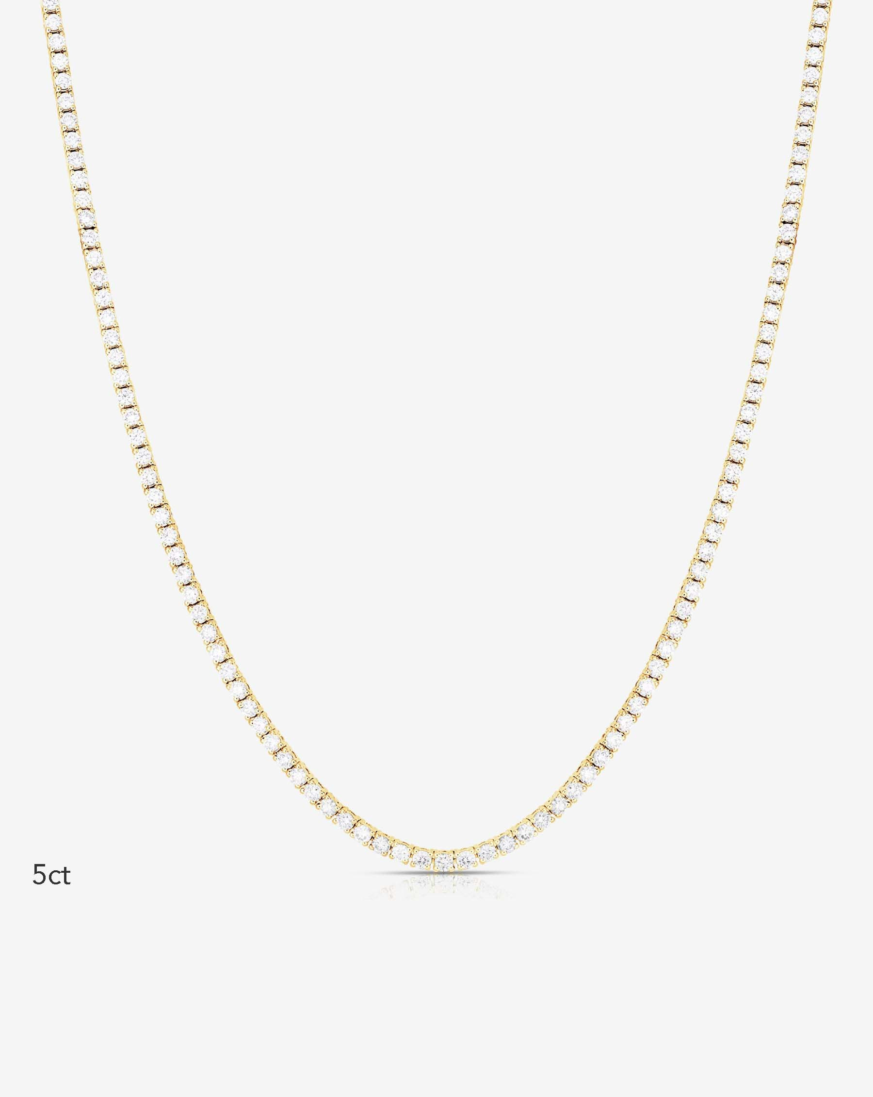 Classic Diamond Tennis Necklace | Ring Concierge