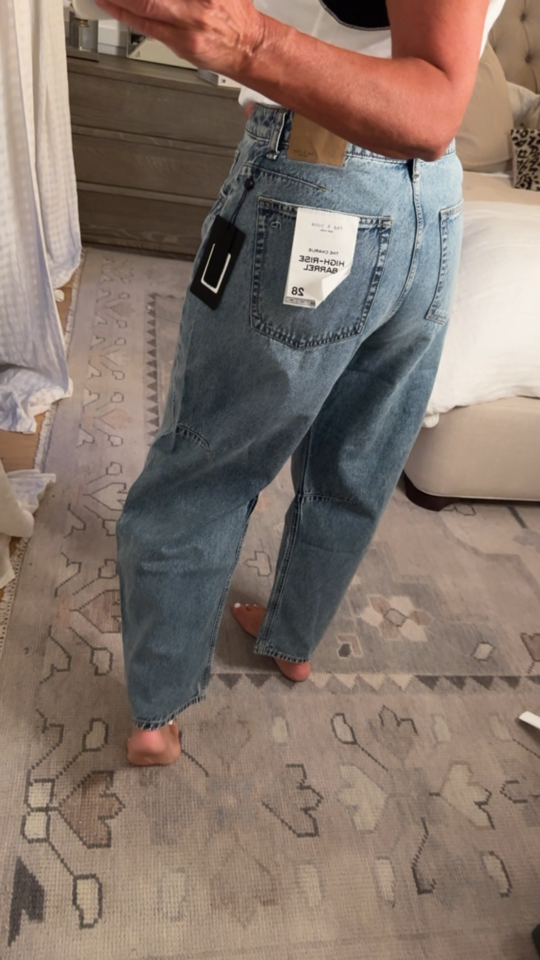 Rag and bone barrel jeans 
Nordstrom anniversary sale 

#LTKSaleAlert #LTKFindsUnder100 #LTKStyleTip