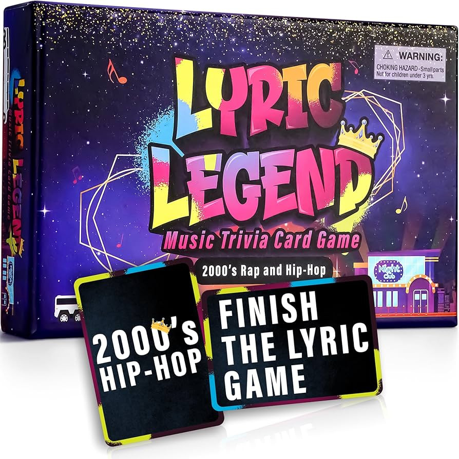 Lyric Legend 2000s Hip-Hop and Rap - Finish The Lyrics Game to Argue for The Correct Songs. Makes... | Amazon (US)