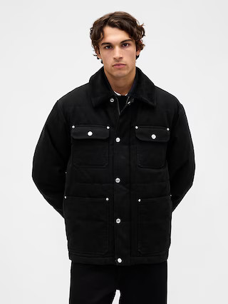 Canvas Puffer Jacket | Gap (US)