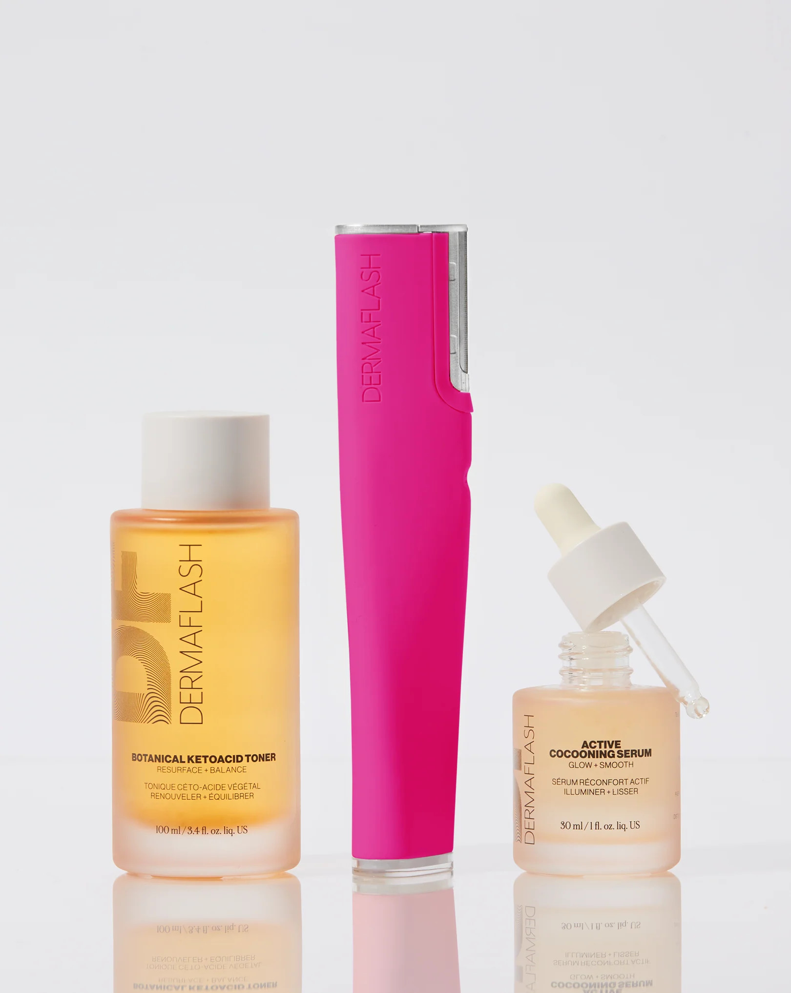 LUXE+ SONIC SKINCARE SET | Dermaflash