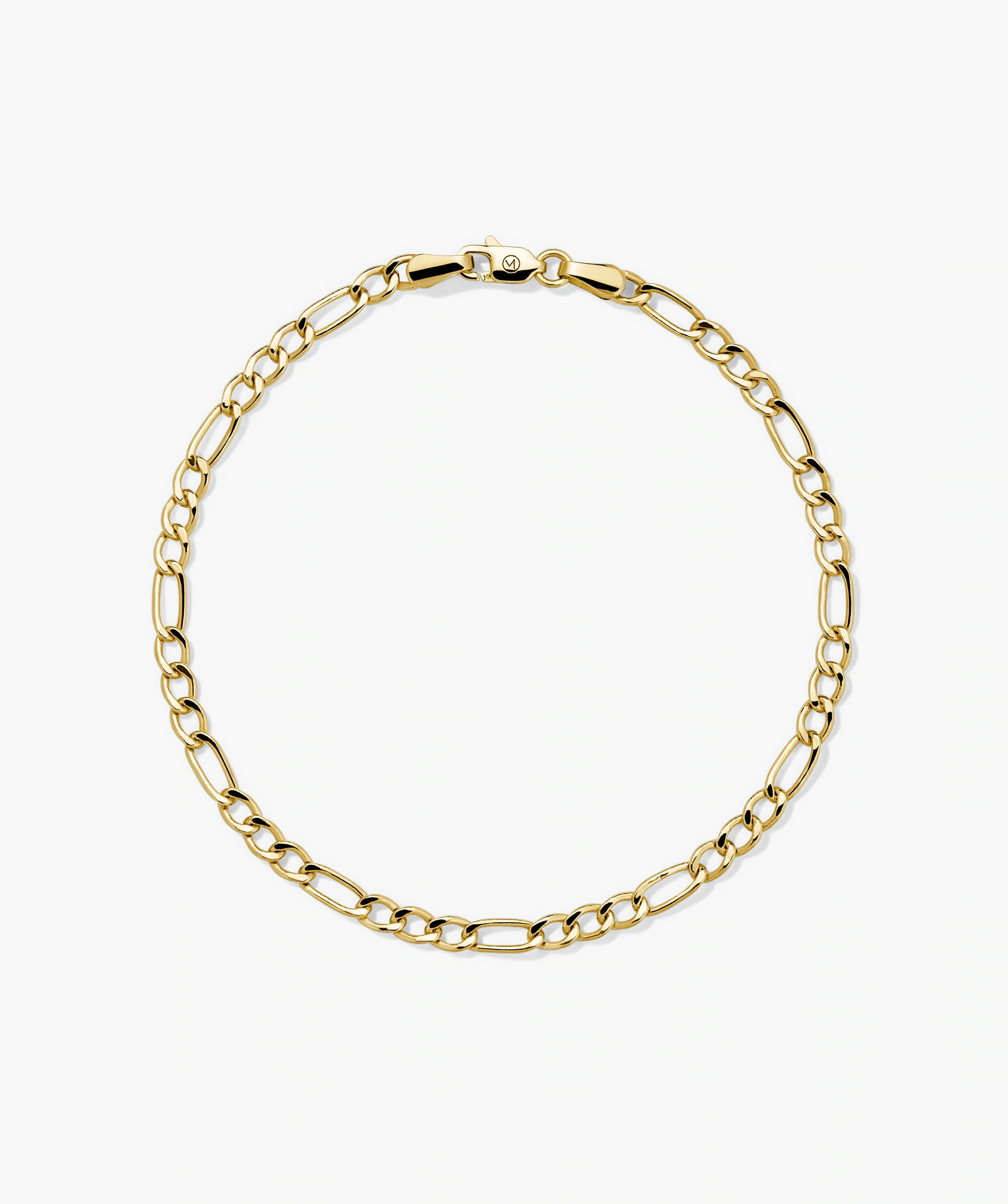Bold Figaro Chain Bracelet | Mejuri Fine Crew