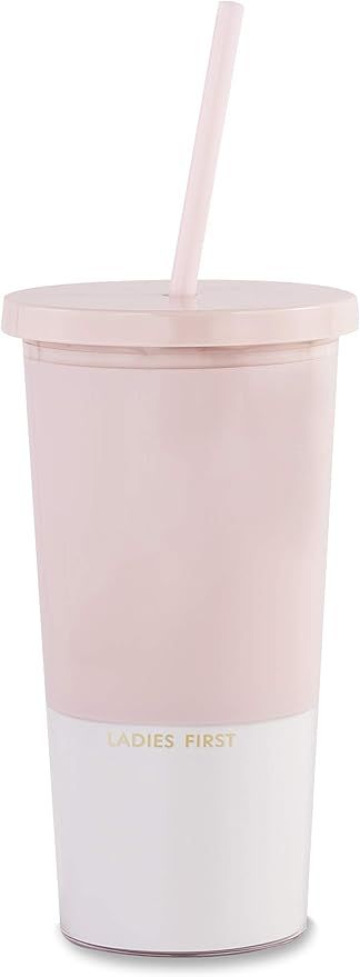 Kate Spade New York 20 Ounce Insulated Tumbler with Reusable Straw for Bridesmaids Gifts | Amazon (US)