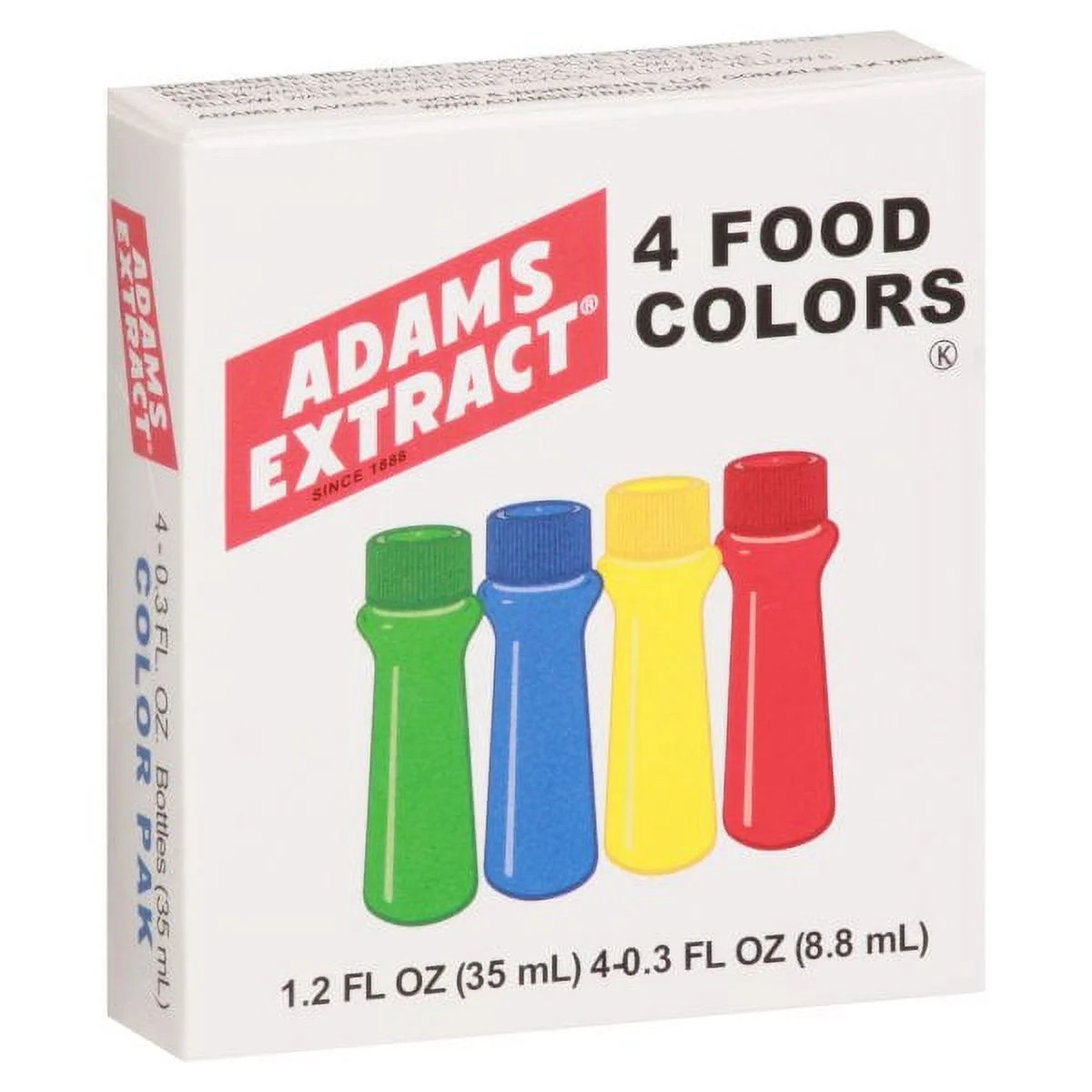 Adams Extract Color Pack Baking Supply, 1.16 fl oz | Walmart (US)