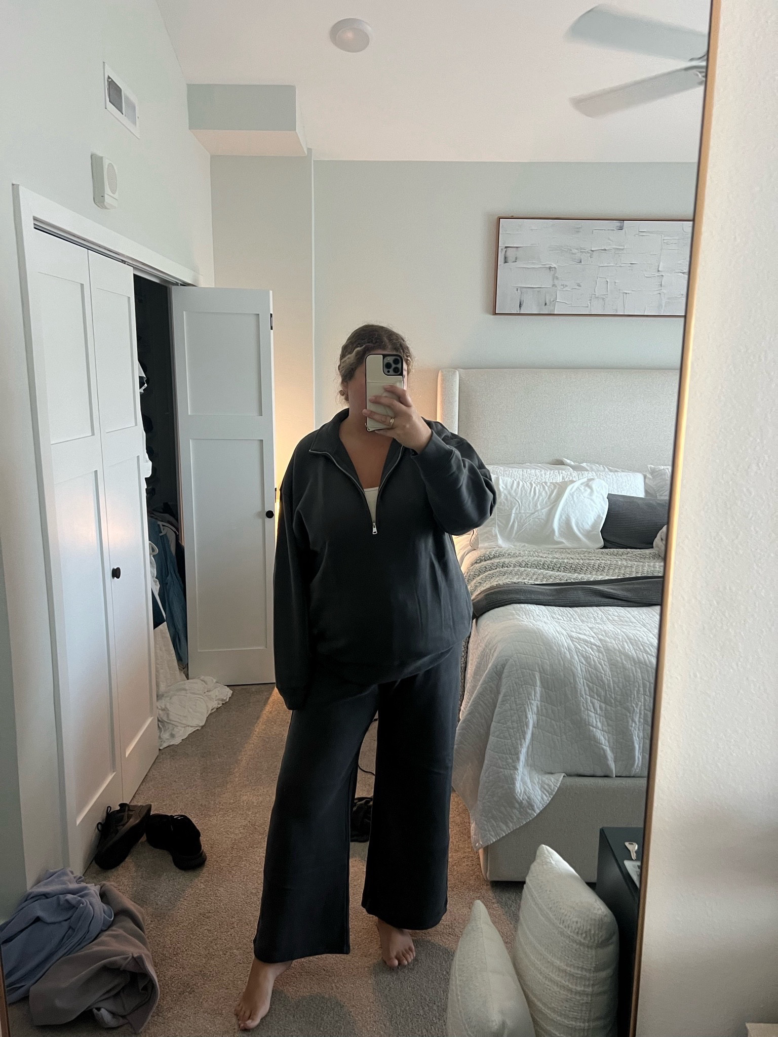 fave sweatpants and loungewear from Abercrombie that I'm loving for winter. loungewear is one of my go to everyday winter outfits so cozy and comfy 

 #LTKSeasonal #LTKMidsize #LTKStyleTip