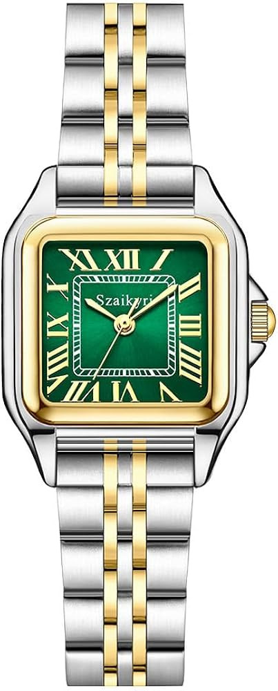 Classic Square Watches for Women with Roman Numerals Ladies Casual Dress Watch | Amazon (US)