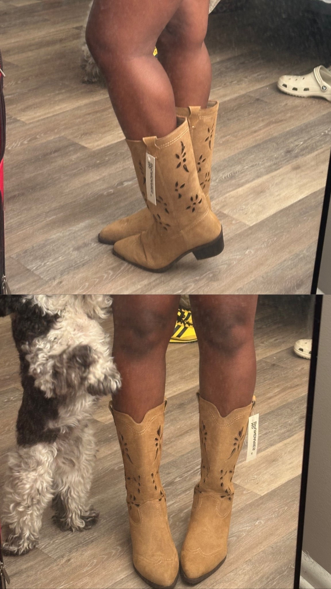 Cute boot for summer country concerts under $35 . Size up a 1/2 size for a more comfortable fit . 

#LTKSeasonal #LTKootd #LTKFestival