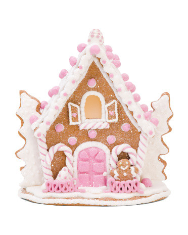 8.5in Led Gingerbread House | TJ Maxx