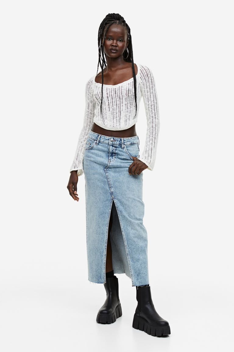 Denim skirt | H&M (UK, MY, IN, SG, PH, TW, HK)