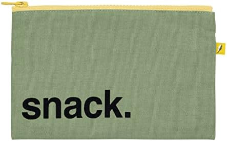 Fluf Zip Snack Sack: Reusable Snack & Sandwich Bag, Zipper Closure | Organic & Recycled Materials... | Amazon (US)