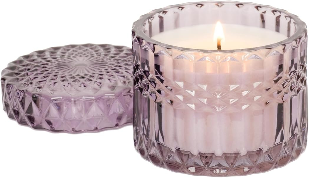 Poured in California | Violet Santal | Purple | Disco Party Collection | 6 oz, 35 Hour Burn Time ... | Amazon (US)