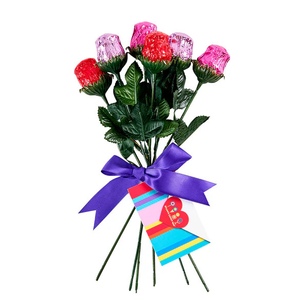 Sweetheart Mini Chocolate Rose Bouquet | Dylan's Candy Bar 