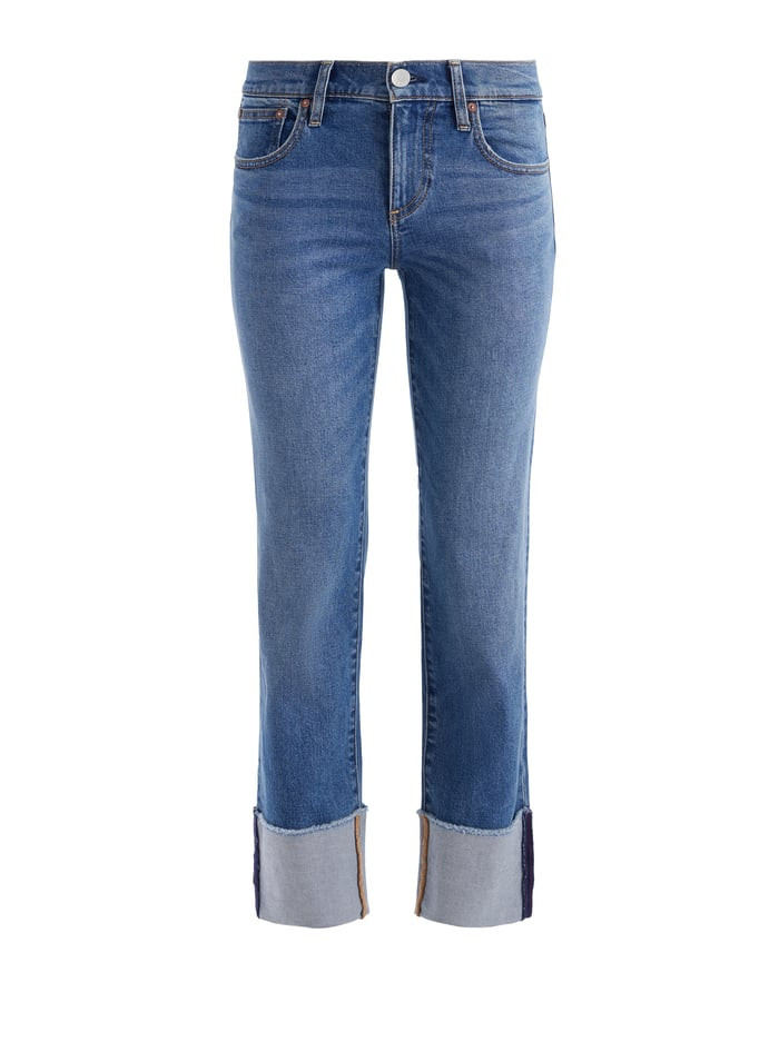 ABILENE CUFFED JEAN | Alice + Olivia