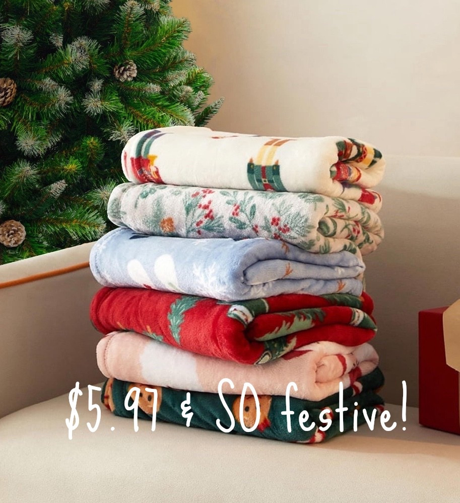 Such a great gift or cozy addition to your home this holiday season! $5.97! 
Which pattern is your favorite? 


#walmartfinds #CozyChristmas #christmasgiftideas #holiday #Christmas #home

#LTKSeasonal #LTKHome #LTKHoliday